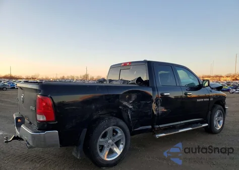 2012 Dodge Ram 1500 Slt из США, поврежденный, VIN 1C6RD7GTXCS328112